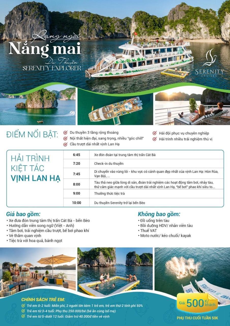 Nhat Anh Hotel Cat Ba Dong Khe Sau Екстериор снимка